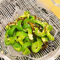 mutsu＊'s cooksnap of when they made ピーマンと塩昆布とすりごま炒め.