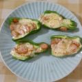 クックYJZ2D2☆'s cooksnap of when they made 簡単☆ピーマンチーズ☆.