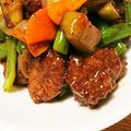 やじろべ234's cooksnap of when they made 肉団子の黒酢あん.