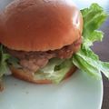 ぽにょ0115's cooksnap of when they made 生姜焼きバーガー♪タレとマヨがバッチリ♪.