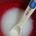 掲載してえ！'s cooksnap of when they made ☆離乳食初期☆ レンジで１０倍粥.