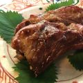 かつをだ's cooksnap of when they made 甘辛うまい！タイ風バックリブの漬け焼き.
