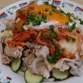 Ocean_ray's cooksnap of when they made ピリ辛冷しゃぶ冷やしうどん.