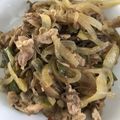 ばなちゃん666's cooksnap of when they made しらたき☆豚こま（豚バラ）の生姜焼き♪.