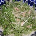 コハク☆。・'s cooksnap of when they made ごま風味の水菜・ツナのサラダ♪.