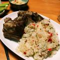 ハチワレねこ's cooksnap of when they made 炊き込みリブのピラフ.