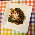 チェックのミニくま's cooksnap of when they made ちくわナポリタン.