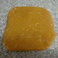 なつひこ's cooksnap of when they made 折り込みシート　きな粉シートだよ☆.