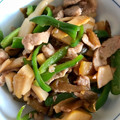mumu11ko's cooksnap of when they made 豚とザーサイの細切り炒め.