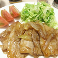 Ｒ−トロ's cooksnap of when they made 豚肉のしょうが焼き.