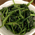 ウーパー★'s cooksnap of when they made 簡単ほうれん草のゴマ和え.