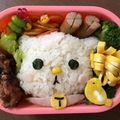 お好み焼きちゃん's cooksnap of when they made キャラ弁☆ヤギちゃん.