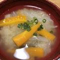 クック3IJVP1☆'s cooksnap of when they made ふし麺の味噌汁.