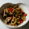 rinrin39's cooksnap of when they made 今日の夕食に♪おかずになる蓮根の甘辛炒め.