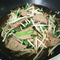 新米まんま's cooksnap of when they made 簡単★焼肉のたれでレバニラ炒め.