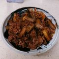 KENERISA's cooksnap of when they made 簡単！牛こまハヤシライス風炒め.
