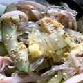 lalanoir's cooksnap of when they made 拌三絲（バンサンスー）春雨の中華風酢の物.