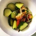 ばやし's cooksnap of when they made トマトとキュウリとちくわの塩昆布サラダ.