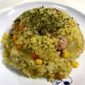 蒼の雫sp's cooksnap of when they made 炊飯器で簡単＊カレーピラフ＊.
