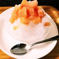 よしやす♪'s cooksnap of when they made 桃でかき氷シロップ風.