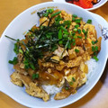 とある双子の父親's cooksnap of when they made 簡単10分★きつね丼.