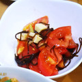 とある双子の父親's cooksnap of when they made 夏むき！トマトとチーズの塩昆布和え.
