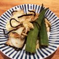 705peanuts's cooksnap of when they made レンジで簡単♪オクラとキャベツの浅漬け.