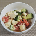 りこち33's cooksnap of when they made 豆腐とトマトときゅうりの中華風サラダ.