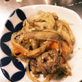 うみやまこ's cooksnap of when they made 簡単！牛肉とごぼうと糸こんのしぐれ煮.