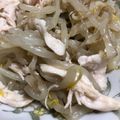 けここ69's cooksnap of when they made ササミとモヤシのナムル.