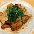 Tamak0's cooksnap of when they made 豚バラなす炒めのせ★冷やしうどん弁当.