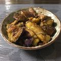 しかたん♫'s cooksnap of when they made なすのごまにんにく炒め.