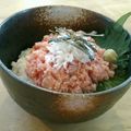 mayuyuキッチン's cooksnap of when they made 我が家のねぎトロ丼.