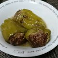 あい♡るー's cooksnap of when they made 丸ごとピーマンの肉詰め.