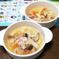 こともみ's cooksnap of when they made 具沢山☆卵とじコンソメスープ.