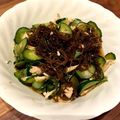 ぱんもり's cooksnap of when they made サラダ風もずく酢？酸っぱくないよ♬.
