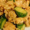 とんちゃらぽん's cooksnap of when they made 鶏もも肉ときゅうりの味噌炒め.