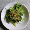 みきぴっぴ★'s cooksnap of when they made 純正ごま油 濃口でシンプル豆苗塩炒め.