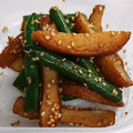 ショコラ111's cooksnap of when they made お弁当に♪さつま揚げとインゲンの照り焼き.
