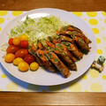 naga⭐'s cooksnap of when they made いんげんと人参の豚肉巻き☆.
