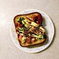linhua's cooksnap of when they made ほうれん草エッグ　トースト.