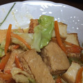 ふにゃママ☆'s cooksnap of when they made キャベツと厚揚げの味噌炒め.
