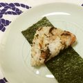 おはなすき's cooksnap of when they made 麦ご飯の梅こんぶおにぎり.