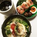 モモマミ's cooksnap of when they made 生ハム☆粉チーズのおにぎり(^^).