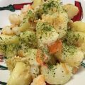 よさくっく's cooksnap of when they made 海老とじゃが芋の塩チーズ炒め♡簡単美味♪.