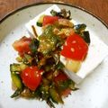 よよっち♪'s cooksnap of when they made アレンジ冷奴！野菜たっぷり山形のだし風.