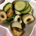 はぎるぅ's cooksnap of when they made ♡ちくわときゅうりの和物♡.