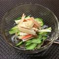 Amalka's cooksnap of when they made 糸こんにゃくで！冷やし中華風和え物.
