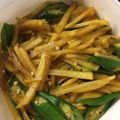 mikiwt's cooksnap of when they made オクラとじゃが芋のオイスターカレー炒め.