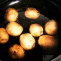 ♡片、栗子♡'s cooksnap of when they made ミニじゃがいものまるまる揚げ.